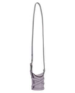 Alexander McQueen Mini Curve Leather Bucket Bag-PROOZY Hot