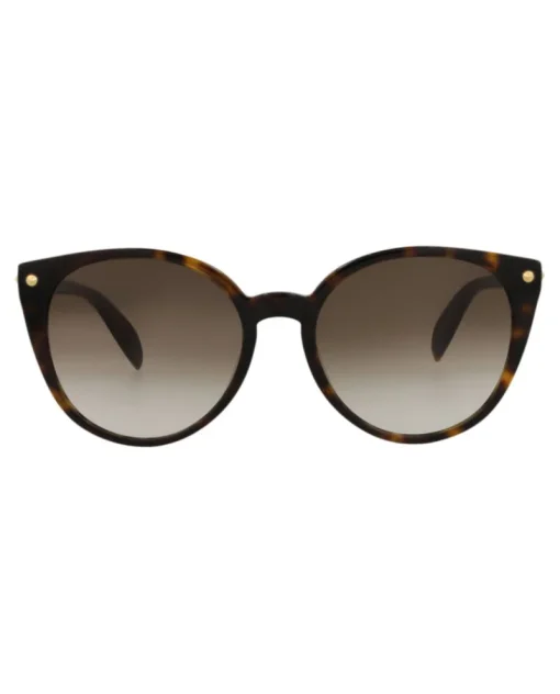 Round-Frame Acetate Sunglasses-Alexander McQueen New