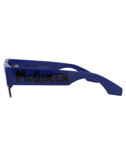 Square-Frame Recycled Acetate Sunglasses-Alexander McQueen New