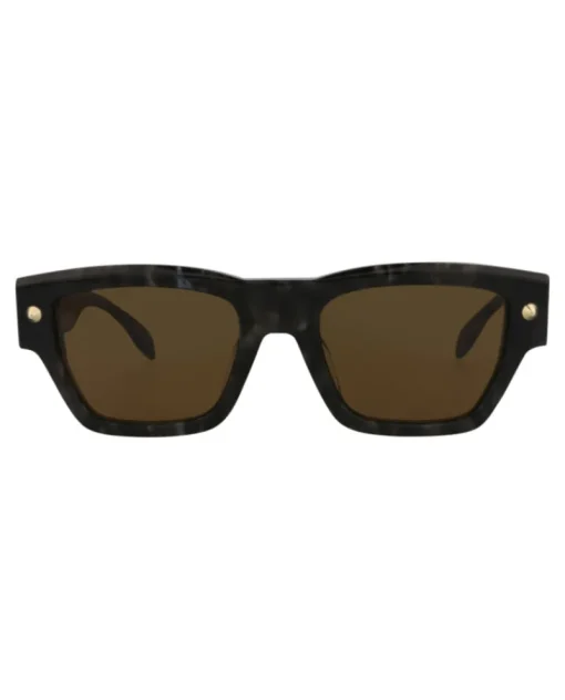 Square-Frame Recycled Acetate Sunglasses-Alexander McQueen Hot