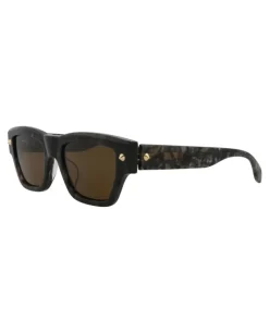 Square-Frame Recycled Acetate Sunglasses-Alexander McQueen Hot