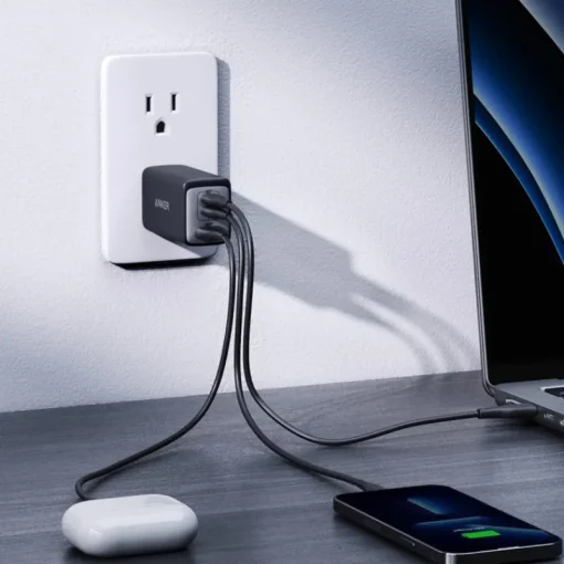 PowerPort 3 3 Port Wall Charger 65W --Anker Sale