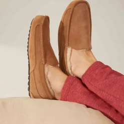 Australian Shearling Tread Men's Moccasin-Italic Best