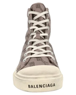 Paris Monogram High Top Sneakers-Balenciaga Online