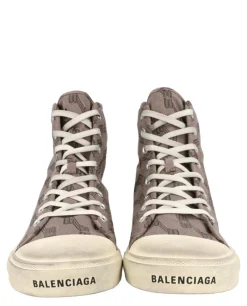 Paris Monogram High Top Sneakers-Balenciaga Online