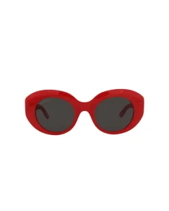 Round-Frame Acetate Sunglasses-Balenciaga Clearance