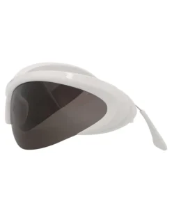 Shield-Frame Bio Injection Sunglasses-Balenciaga Fashion