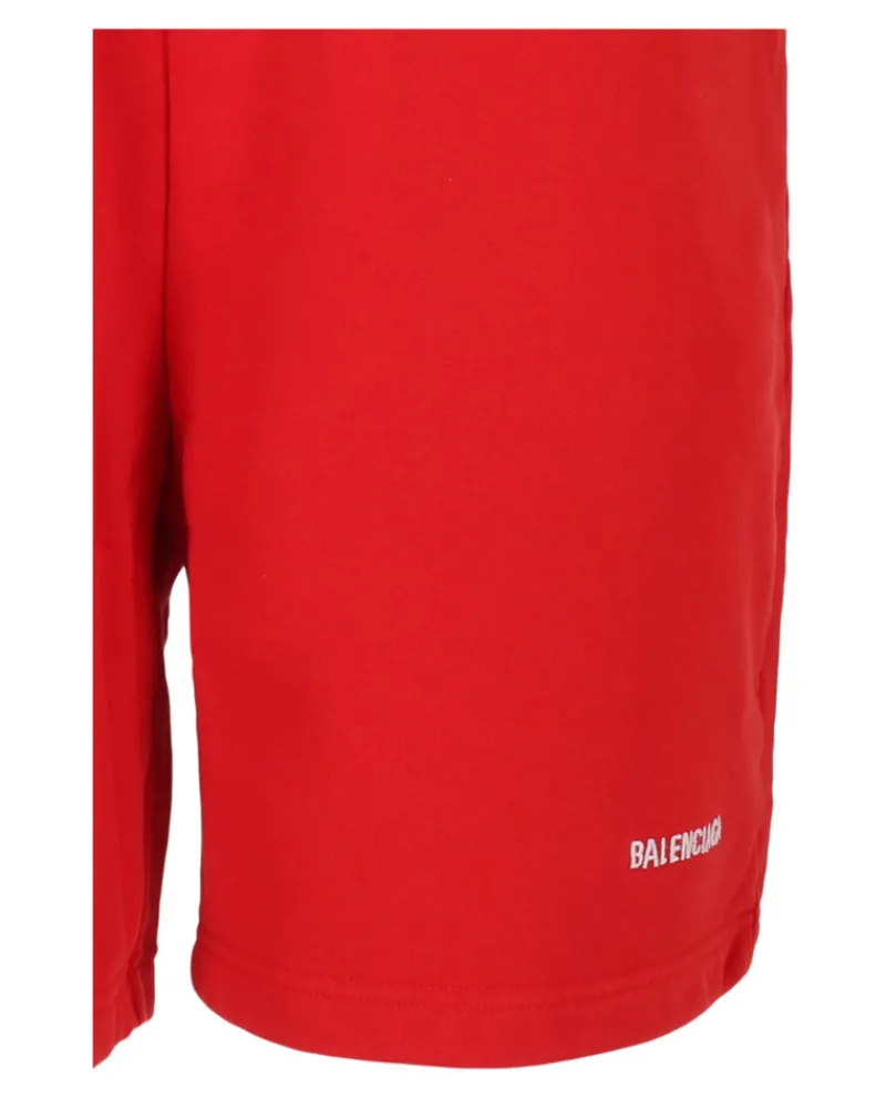 Terry Vintage Logo Sweat Shorts-Balenciaga Online