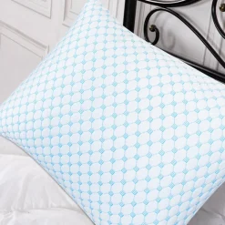 Bamboo Memory Foam Pillow with Removable Cover-Bed Bath Fashions Outlet