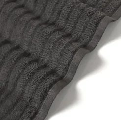 Bibb Home 4 Pack Ribbed Egyptian Cotton Bath Towel Set-Bed Bath Fashions Best