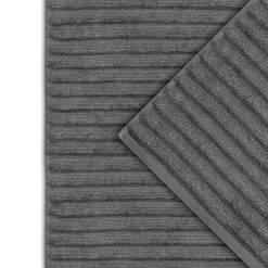 Bibb Home 4 Pack Ribbed Egyptian Cotton Bath Towel Set-Bed Bath Fashions Best