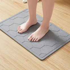 Bibb Home Diatomaceous Earth Stone Bath Mat-Bed Bath Fashions Online