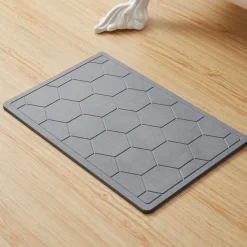 Bibb Home Diatomaceous Earth Stone Bath Mat-Bed Bath Fashions Online