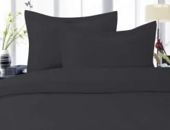 3-Piece Flannel Duvet Cover Set Flannel Duvet Cover Set-Bibb Home Best