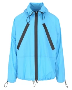 Hooded Zip Lightweight Jacket-Bottega Veneta Fashion