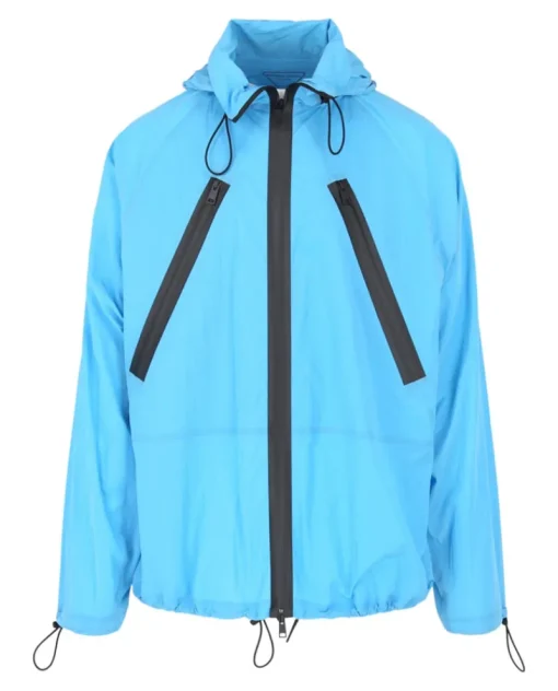 Hooded Zip Lightweight Jacket-Bottega Veneta Fashion