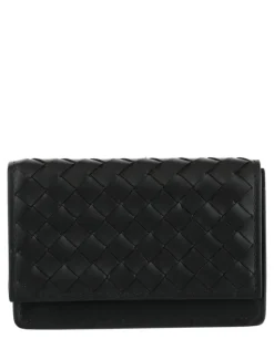 Intrecciato Flap Business Card Wallet-Bottega Veneta Discount