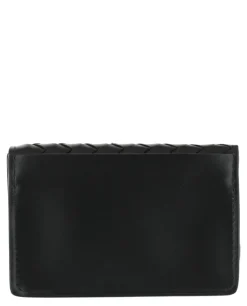 Intrecciato Flap Business Card Wallet-Bottega Veneta Discount