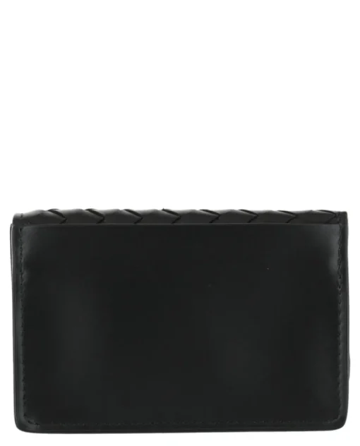 Intrecciato Flap Business Card Wallet-Bottega Veneta Discount