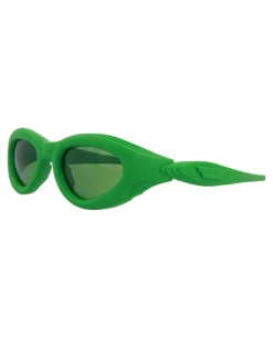 Round-Frame Injection Sunglasses-Bottega Veneta Fashion