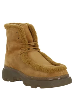 Burberry Creeper Shearling Boots-PROOZY Hot