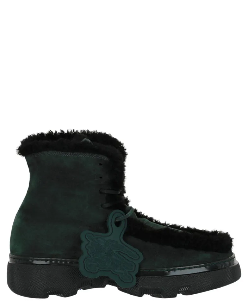 Burberry Creeper Shearling Boots-PROOZY Hot