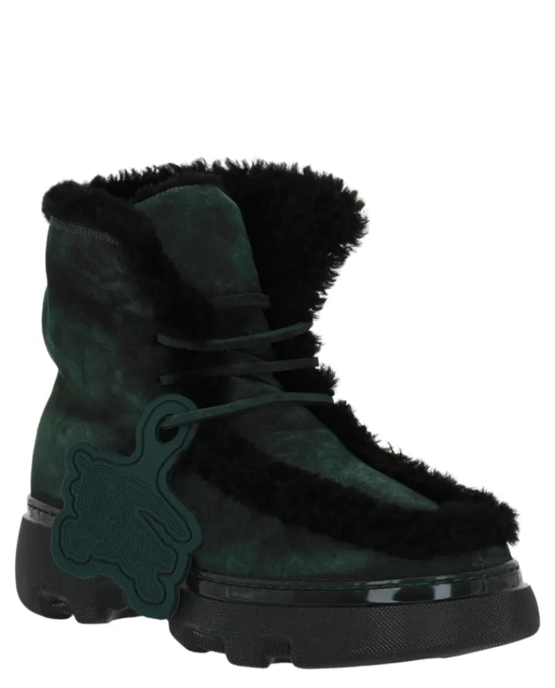 Burberry Creeper Shearling Boots-PROOZY Hot