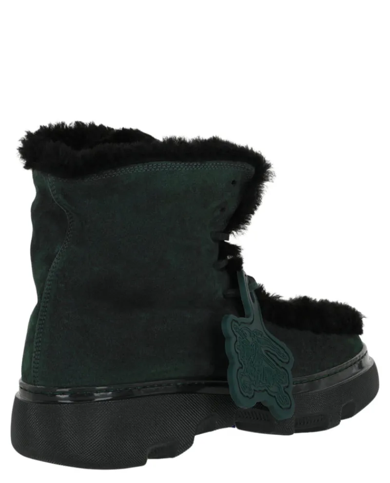 Burberry Creeper Shearling Boots-PROOZY Hot