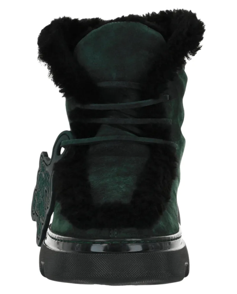 Burberry Creeper Shearling Boots-PROOZY Hot