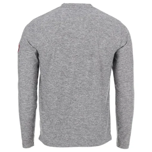 Men's Long Sleeve Two Tone Supreme Soft Henley-Canada Weather Gear Clearance