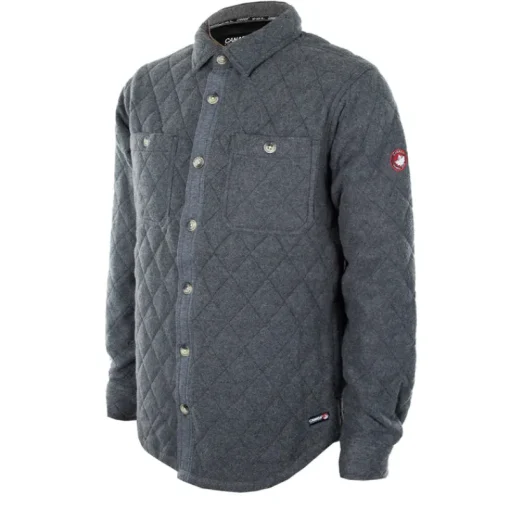 Men's Woolverton Fleece Quilted Jacket-Canada Weather Gear Discount