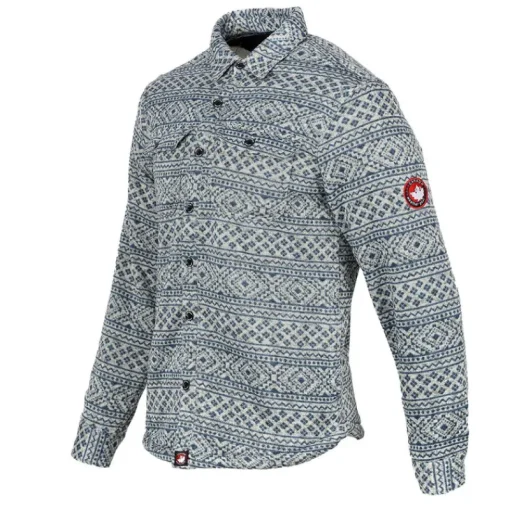 Men's Line Shirt Jacket-Canada Weather Gear Hot