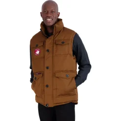 Men's Puffer Vest-Canada Weather Gear Hot