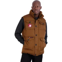 Men's Puffer Vest-Canada Weather Gear Hot