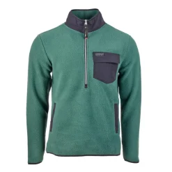 Men's Hi-Pile Fuzz Fleece 1/4 Zip-Canada Weather Gear Best