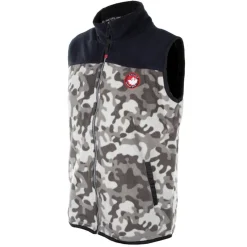 Men's Colorblock Vest With Sherpa Lining-Canada Weather Gear Online