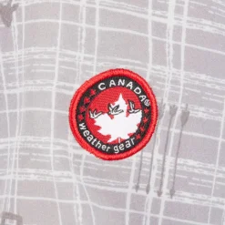 Men's Non Perforated Button up Short Sleeve Shirt-Canada Weather Gear Best