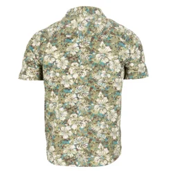 Men's Non Perforated Button up Short Sleeve Shirt-Canada Weather Gear Best