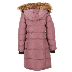 Women's Long Puffer with Faux Fur and Sherpa Lined Hood-Canada Weather Gear Outlet