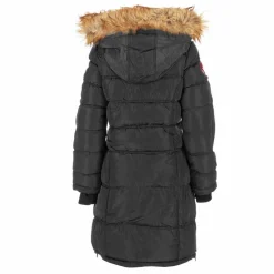 Women's Long Puffer with Faux Fur and Sherpa Lined Hood-Canada Weather Gear Outlet