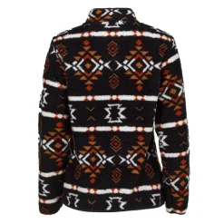 Women's 1/4 Zip Aztec Printed Sherpa-Canada Weather Gear Hot
