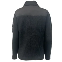 Women's Full Zip Puffer Jacket with Sweater Sleeves-Canada Weather Gear Online