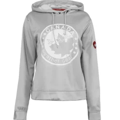 Women's Fleece Sweatshirt-Canada Weather Gear Hot