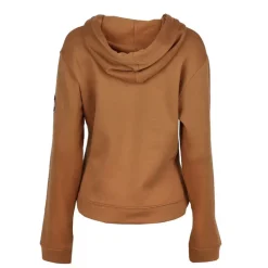 Women's Logo Printed Fleece Hoodie-Canada Weather Gear Fashion