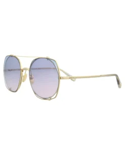 Chloé Square-Frame Metal Sunglasses-Chloe Outlet