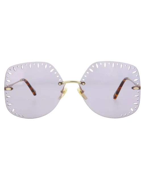 Chloé YSE Square-Frame Metal Sunglasses-Chloe Best