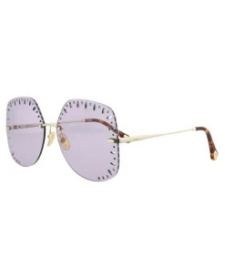 Chloé YSE Square-Frame Metal Sunglasses-Chloe Best