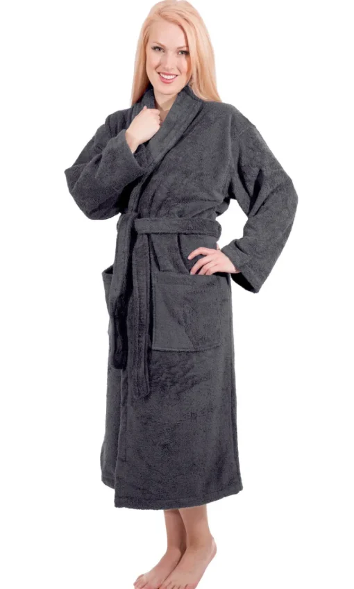 Classic Turkish Combed Cotton Luxurious Thick Unisex Bathrobes-Classic Turkish Towels New