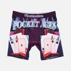 Daniel Negreanu Pocket Aces Brief-Contenders Clothing Clearance