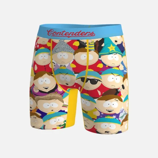 South Park Cartman Faces Brief-Contenders Clothing New